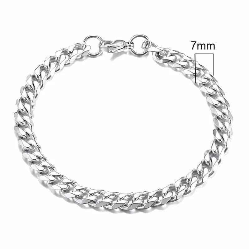 PRIME CUBAN CHAIN BRACELET - Double Fancy