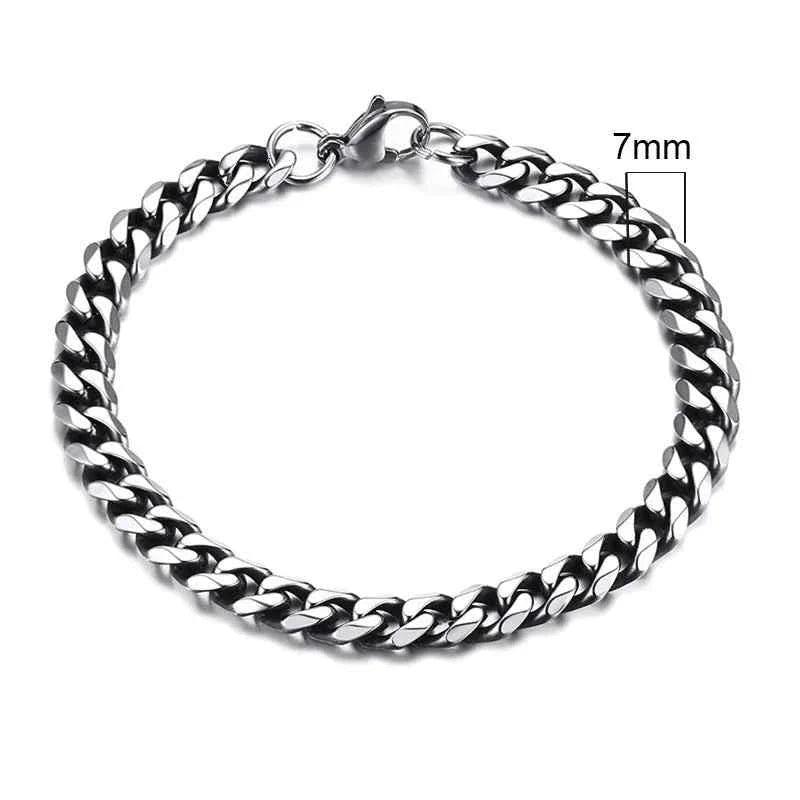 PRIME CUBAN CHAIN BRACELET - Double Fancy