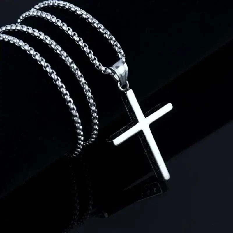 3D CROSS NECKLACE - Double Fancy