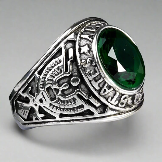 EAGLE TOTEM SIGNET RING