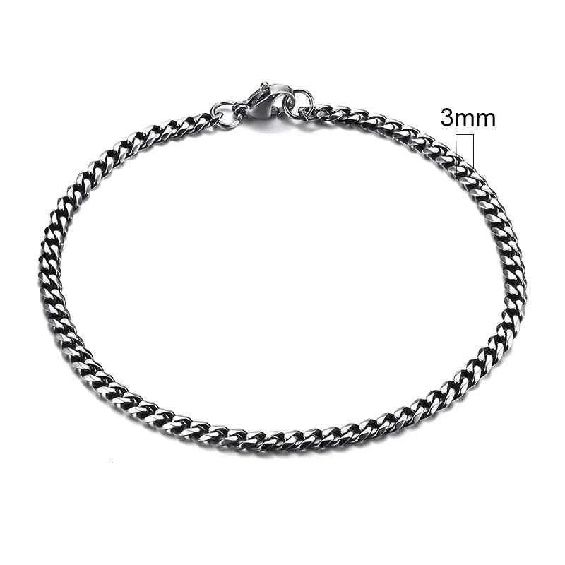 PRIME CUBAN CHAIN BRACELET - Double Fancy