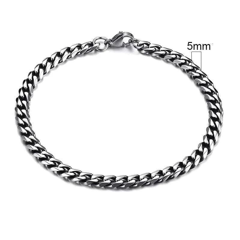 PRIME CUBAN CHAIN BRACELET - Double Fancy