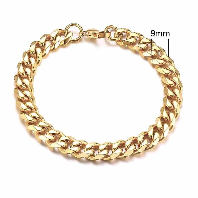 PRIME CUBAN CHAIN BRACELET - Double Fancy