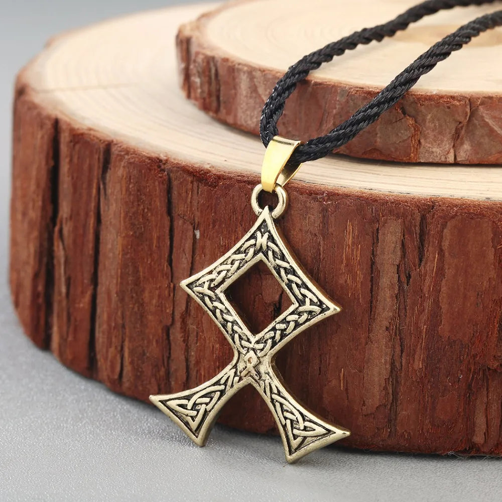 WOLF THORS HAMMER NECKLACE