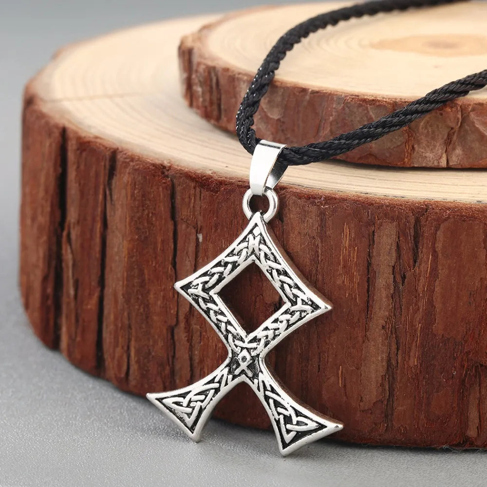 WOLF THORS HAMMER NECKLACE