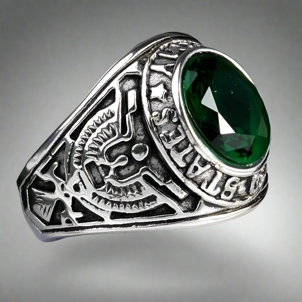 EAGLE TOTEM SIGNET RING