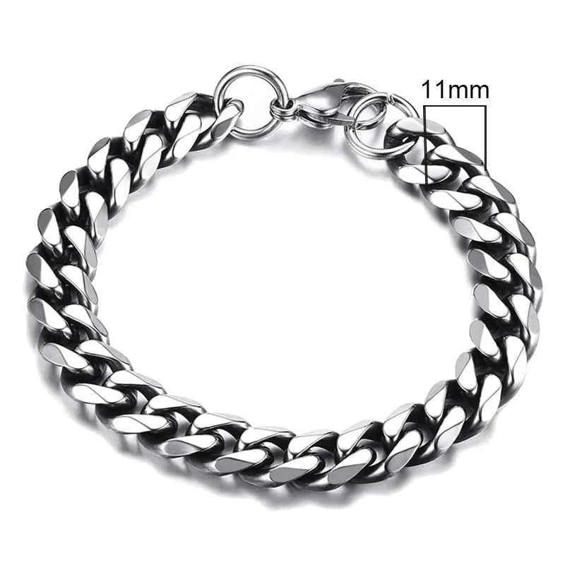 PRIME CUBAN CHAIN BRACELET - Double Fancy