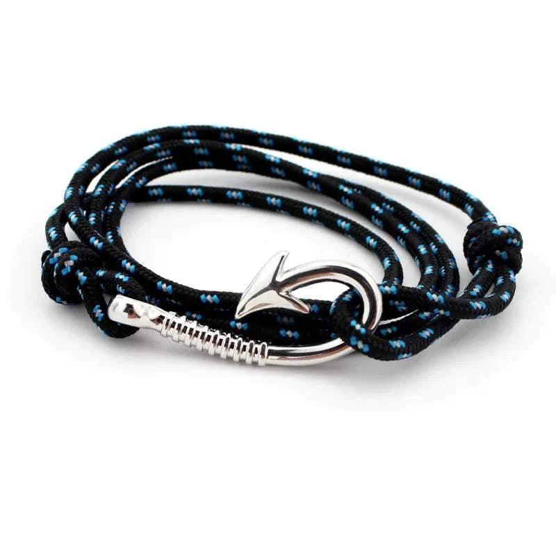 Multilayer Mens Rope Bracelet - Double Fancy