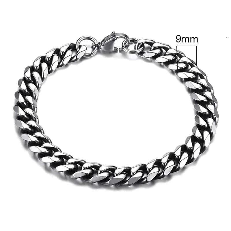 PRIME CUBAN CHAIN BRACELET - Double Fancy