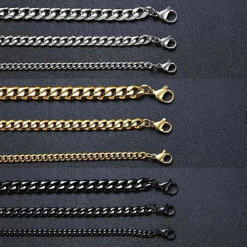 PRIME CUBAN CHAIN BRACELET - Double Fancy