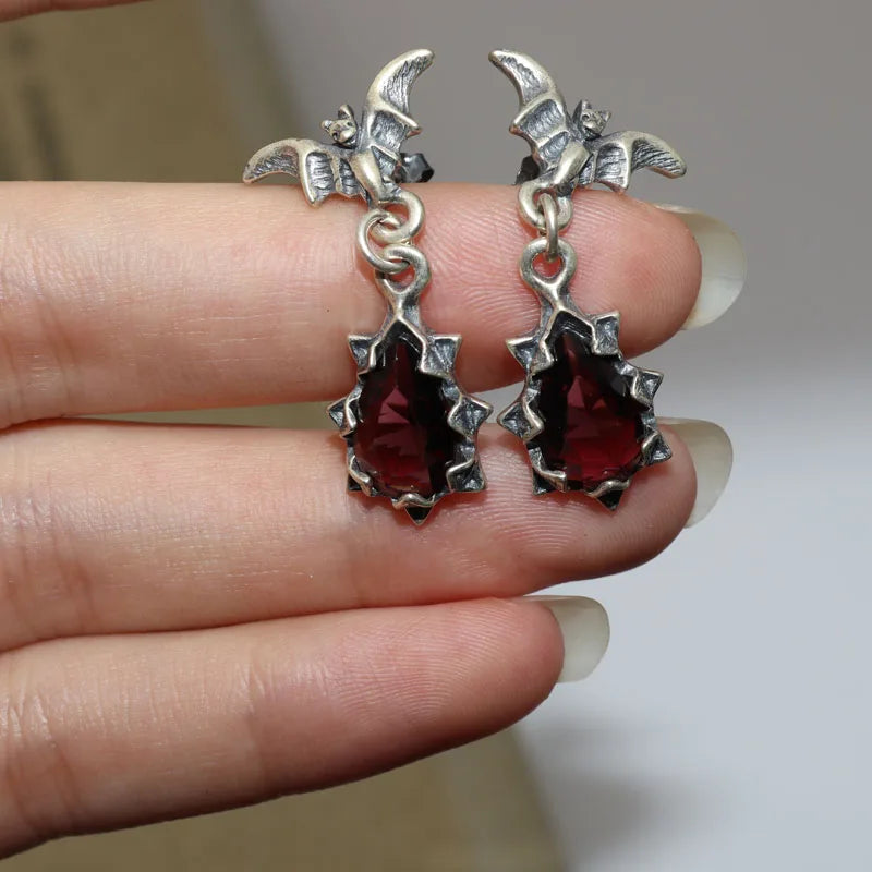 SPIKED HOOP EARRINGS