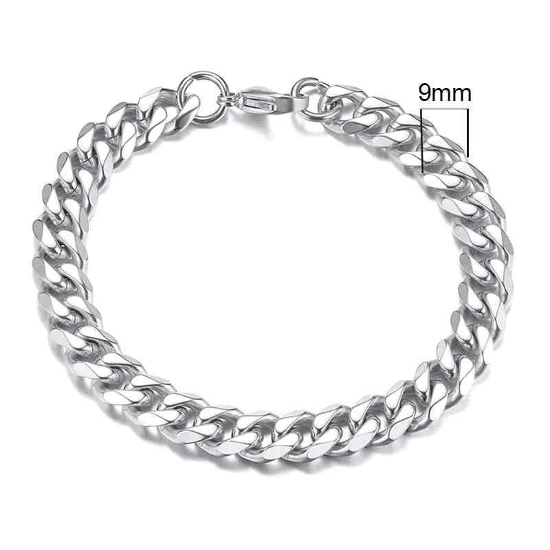 PRIME CUBAN CHAIN BRACELET - Double Fancy