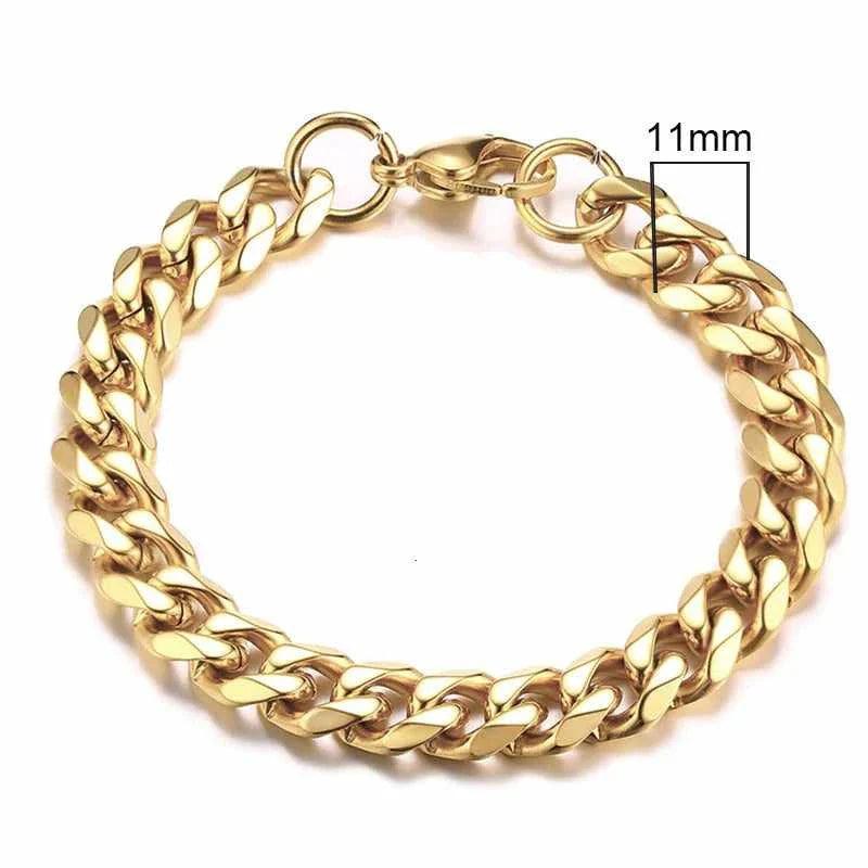 PRIME CUBAN CHAIN BRACELET - Double Fancy