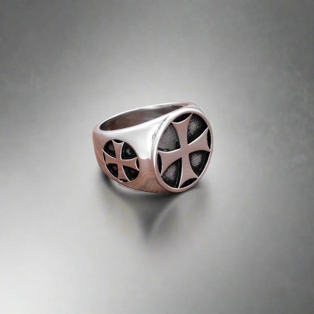 IRON KNIGHTS STEEL RING