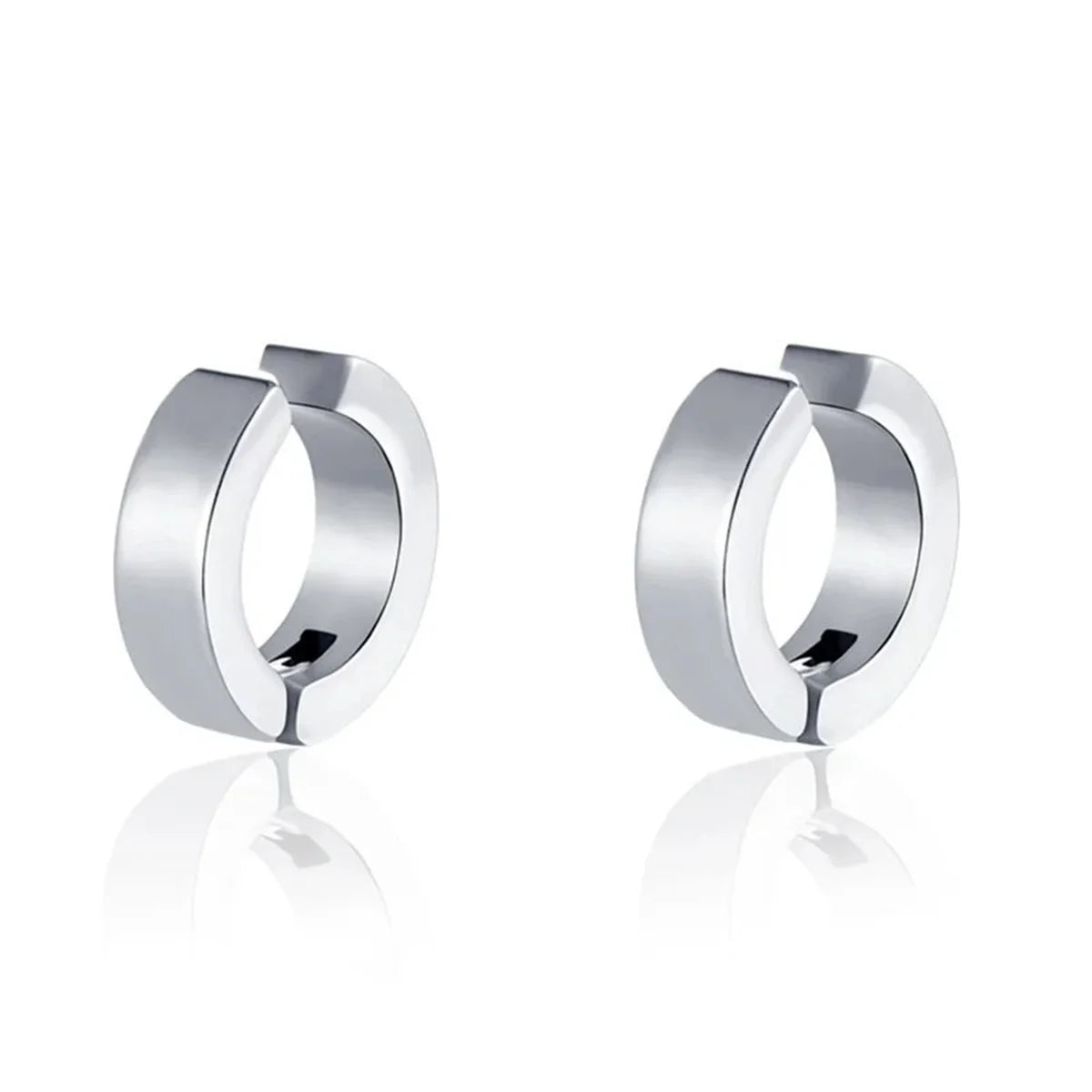 STEEL CLIP ON EARRINGS