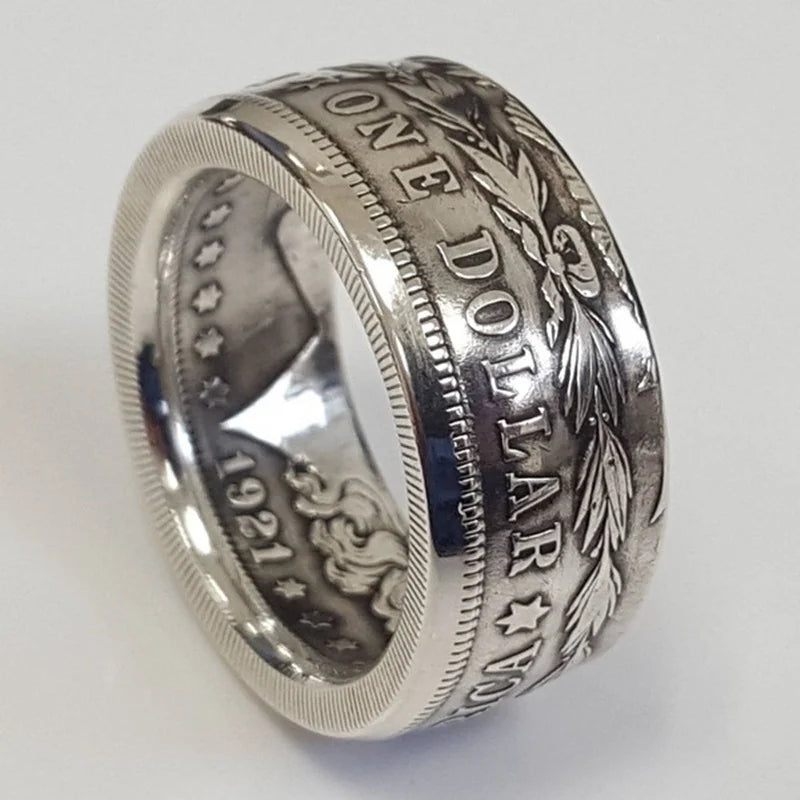 STERLING SILVER MOTTO RING