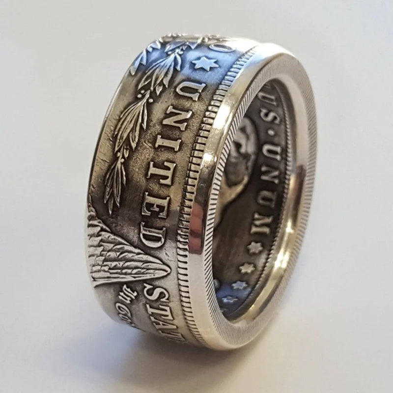 STERLING SILVER MOTTO RING