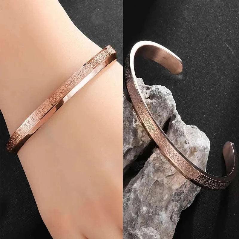 Stylish Steel Bracelet - Double Fancy