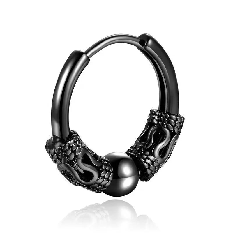 GOTHIC HOOP EARRINGS