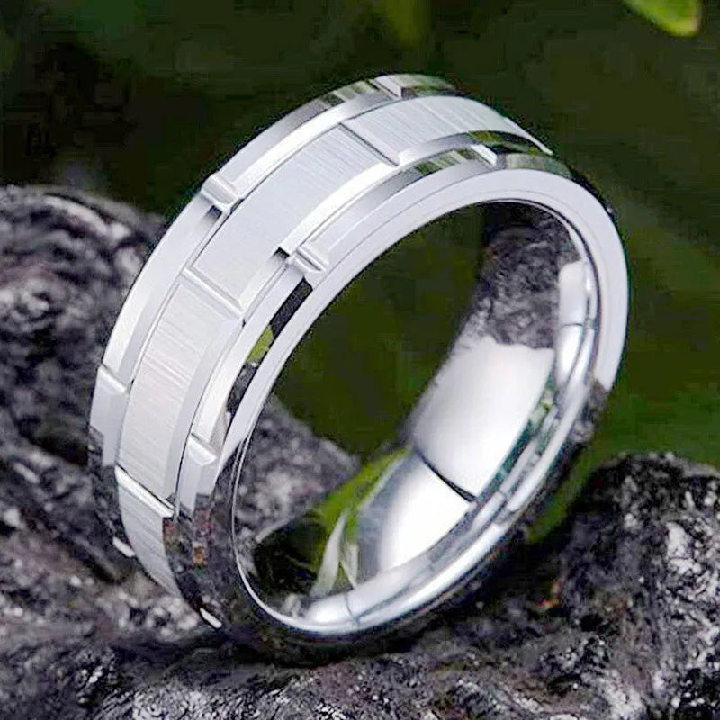 FASHION BEVELED RING