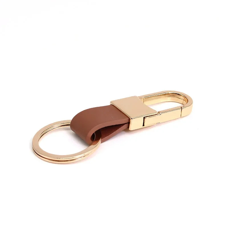 LEATHER KEYRING HOLDER