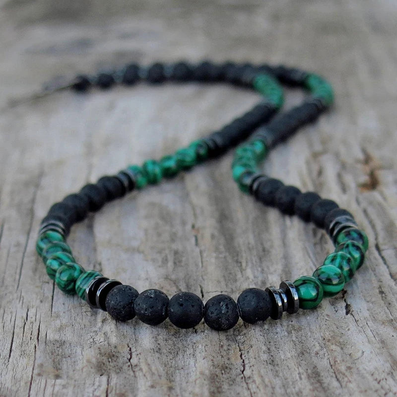 HEMATITE WAVE NECKLACE