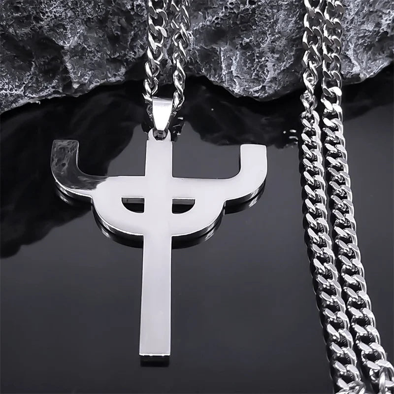 STEEL JUDAS PRIEST NECKLACE