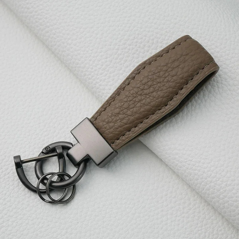 Exquisite Leather Keychain-Double Fancy