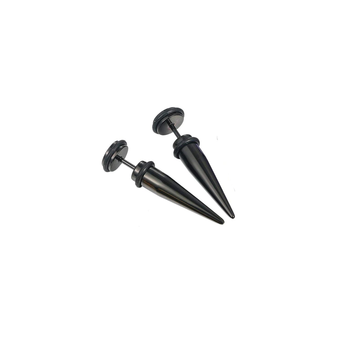 STEEL TAPER EARRING