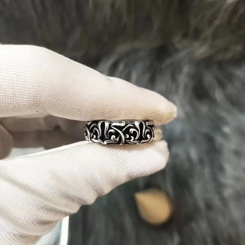 VINE SILVER RING