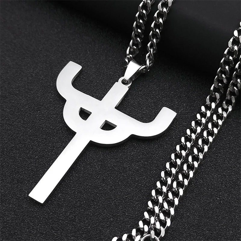 STEEL JUDAS PRIEST NECKLACE