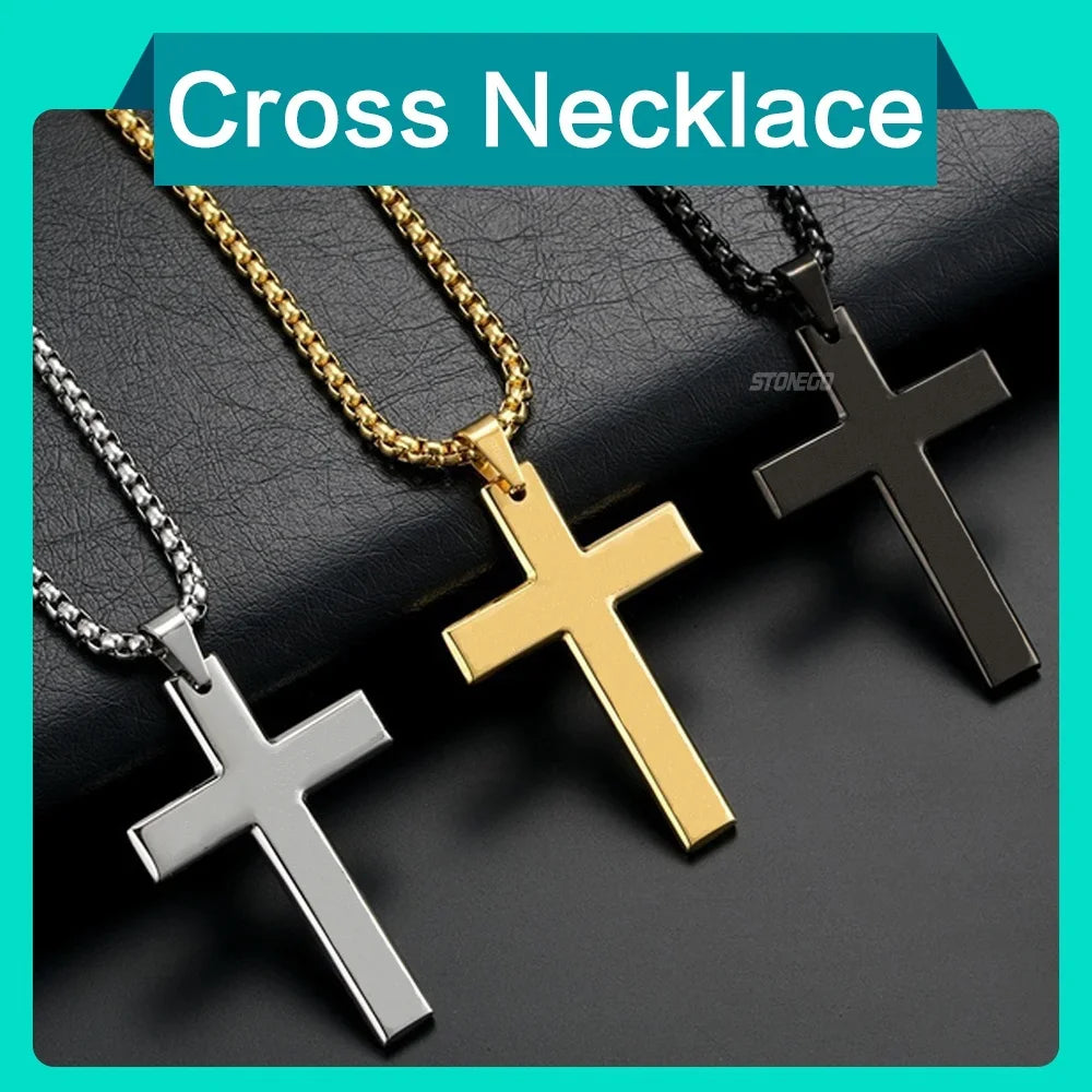 BASIC CROSS NECKLASCE