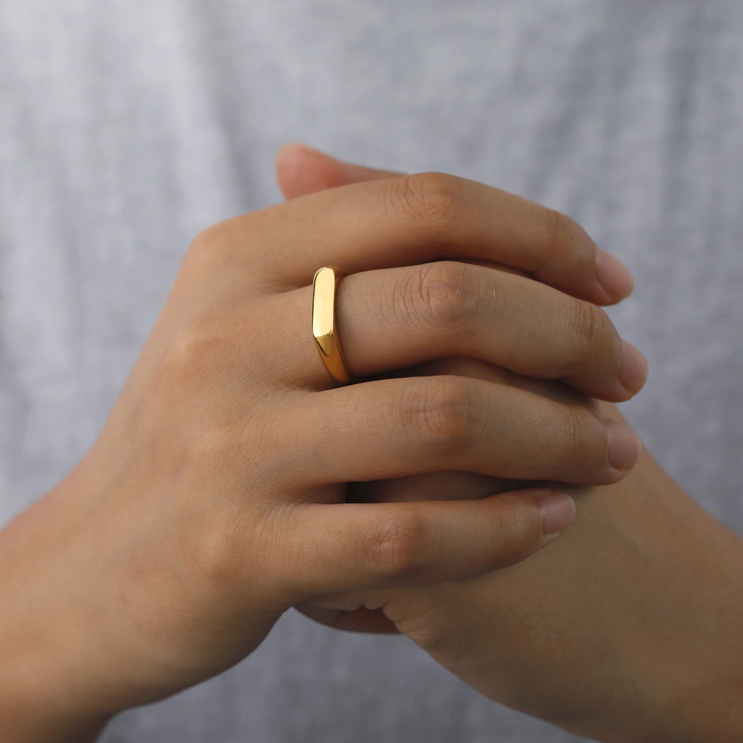 MINIMALIST TRENDY STEEL RING