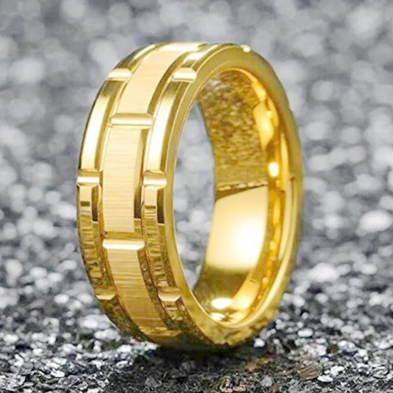 FASHION BEVELED RING