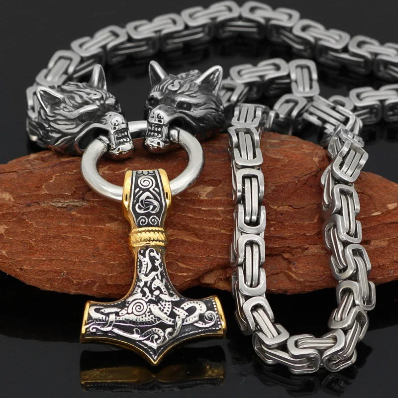 FASHION THOR HAMMER NECKLACE