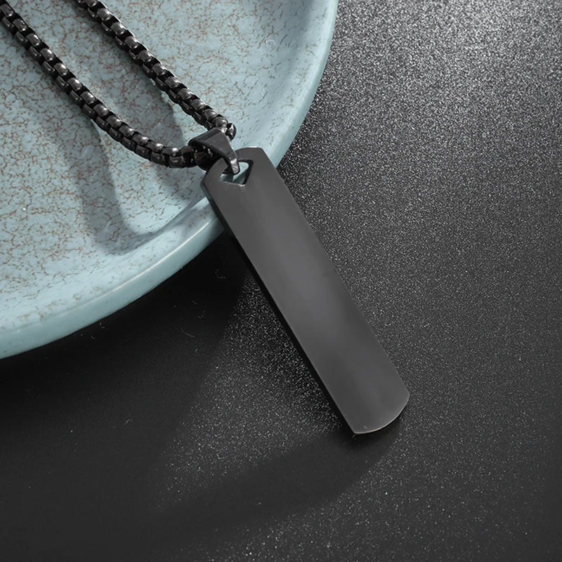 STEEL LIGHTING NECKLACE PENDANT