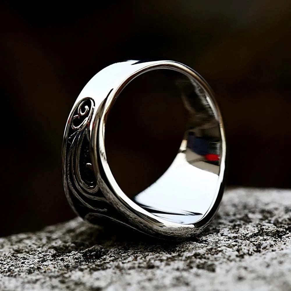 Valhalla Viking Ring-Double Fancy