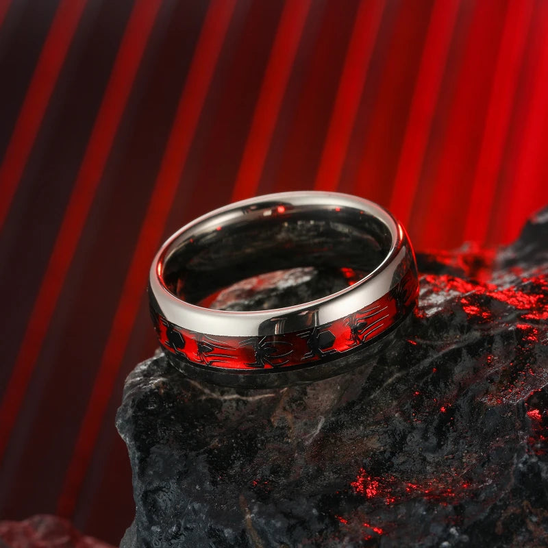 SPIDER TUNGSTEN STEEL RING