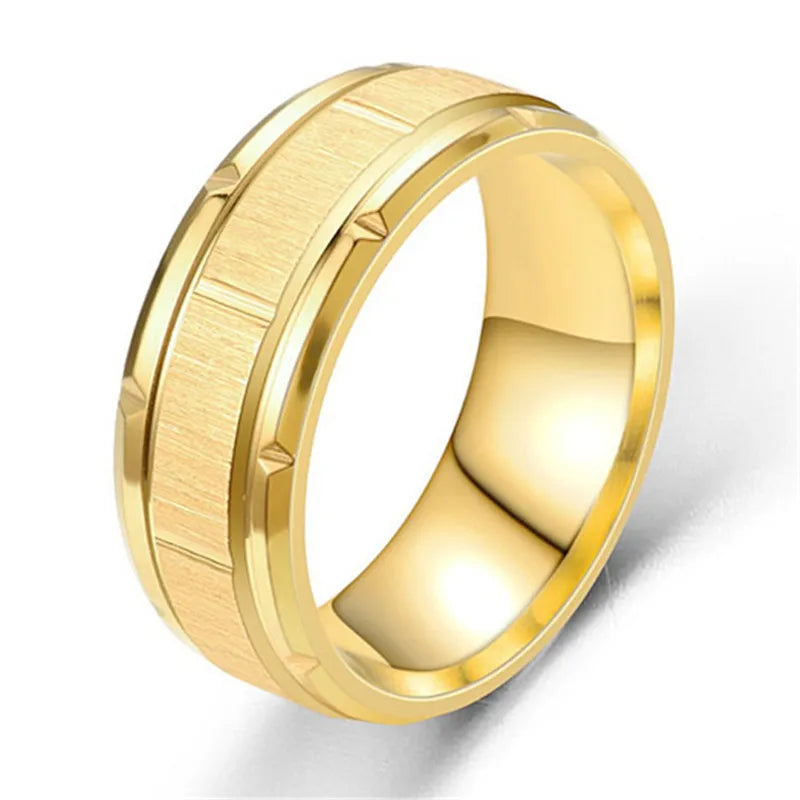 FASHION BEVELED RING