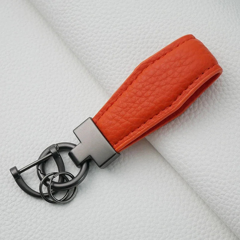 Exquisite Leather Keychain-Double Fancy