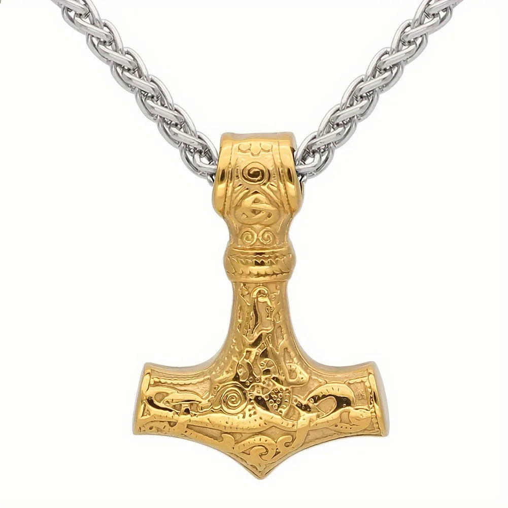 FASHION THOR HAMMER NECKLACE