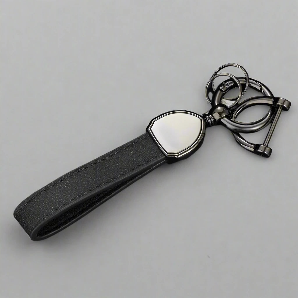 STYLIST LEATHER KEYRING