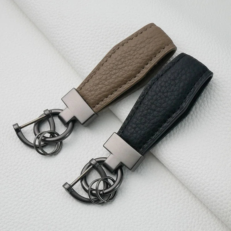 Exquisite Leather Keychain-Double Fancy