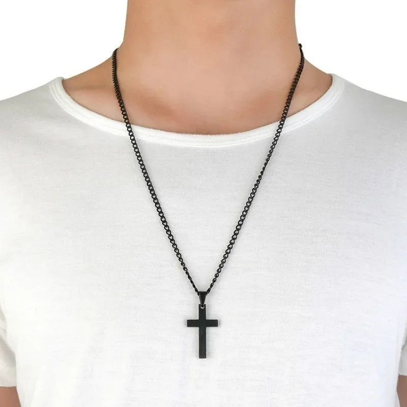 BASIC CROSS NECKLASCE