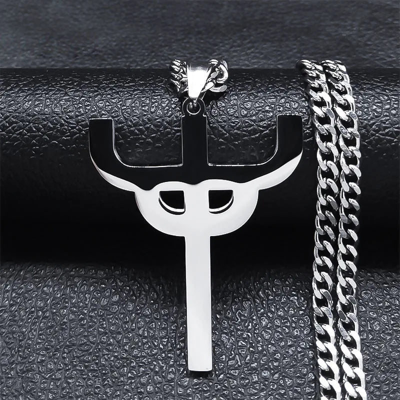 STEEL JUDAS PRIEST NECKLACE