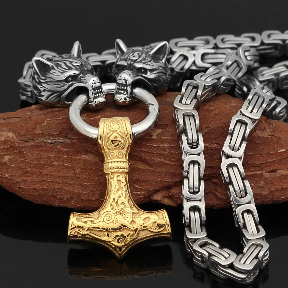 FASHION THOR HAMMER NECKLACE