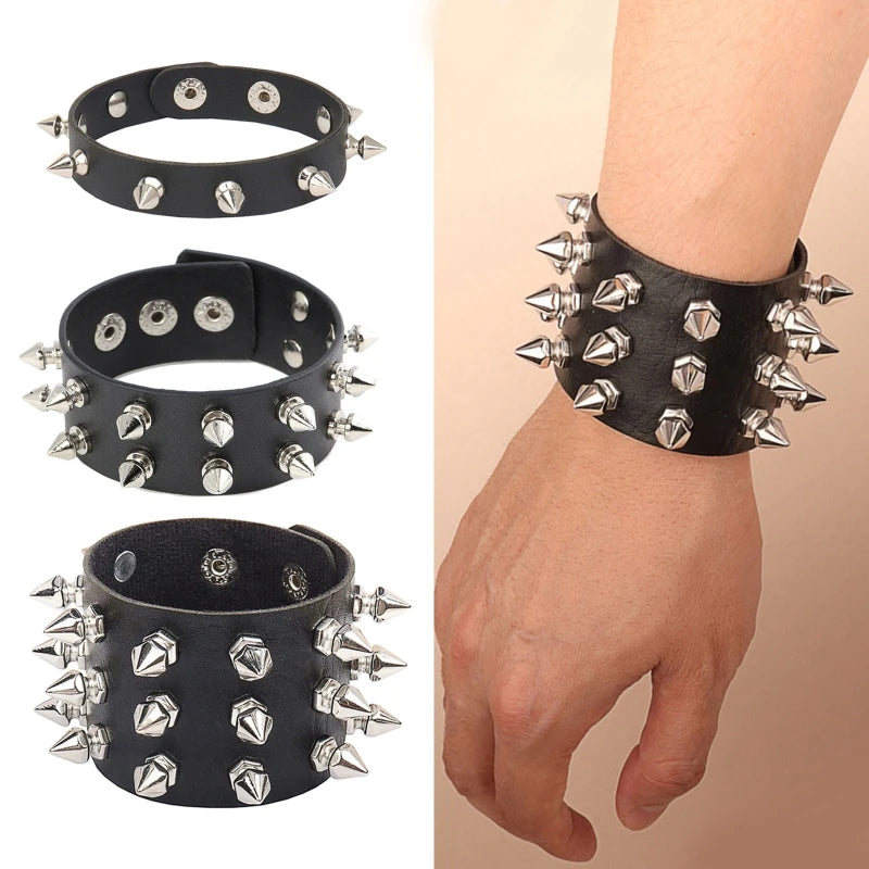 GOTH SPIKE BANGLES