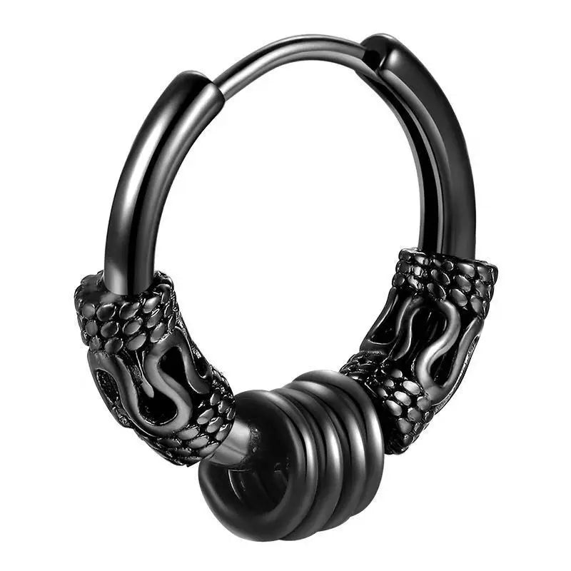 GOTHIC HOOP EARRINGS