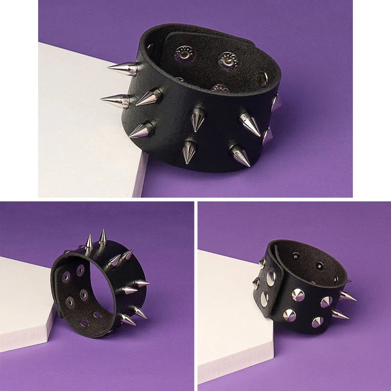 GOTH SPIKE BANGLES