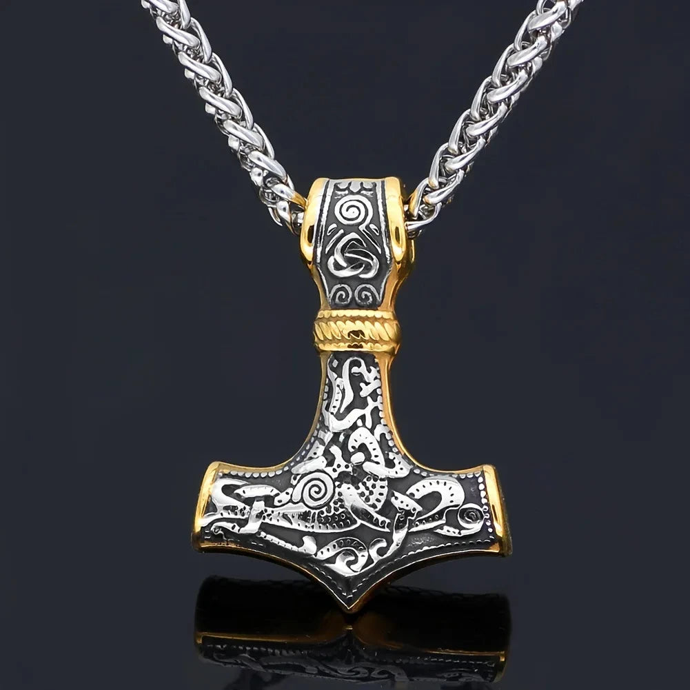 FASHION THOR HAMMER NECKLACE